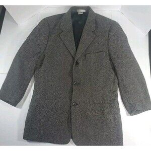 Jhane Barnes Menswear 100% Tencel Sports Coat Blazerb Size 40. Made In Japan